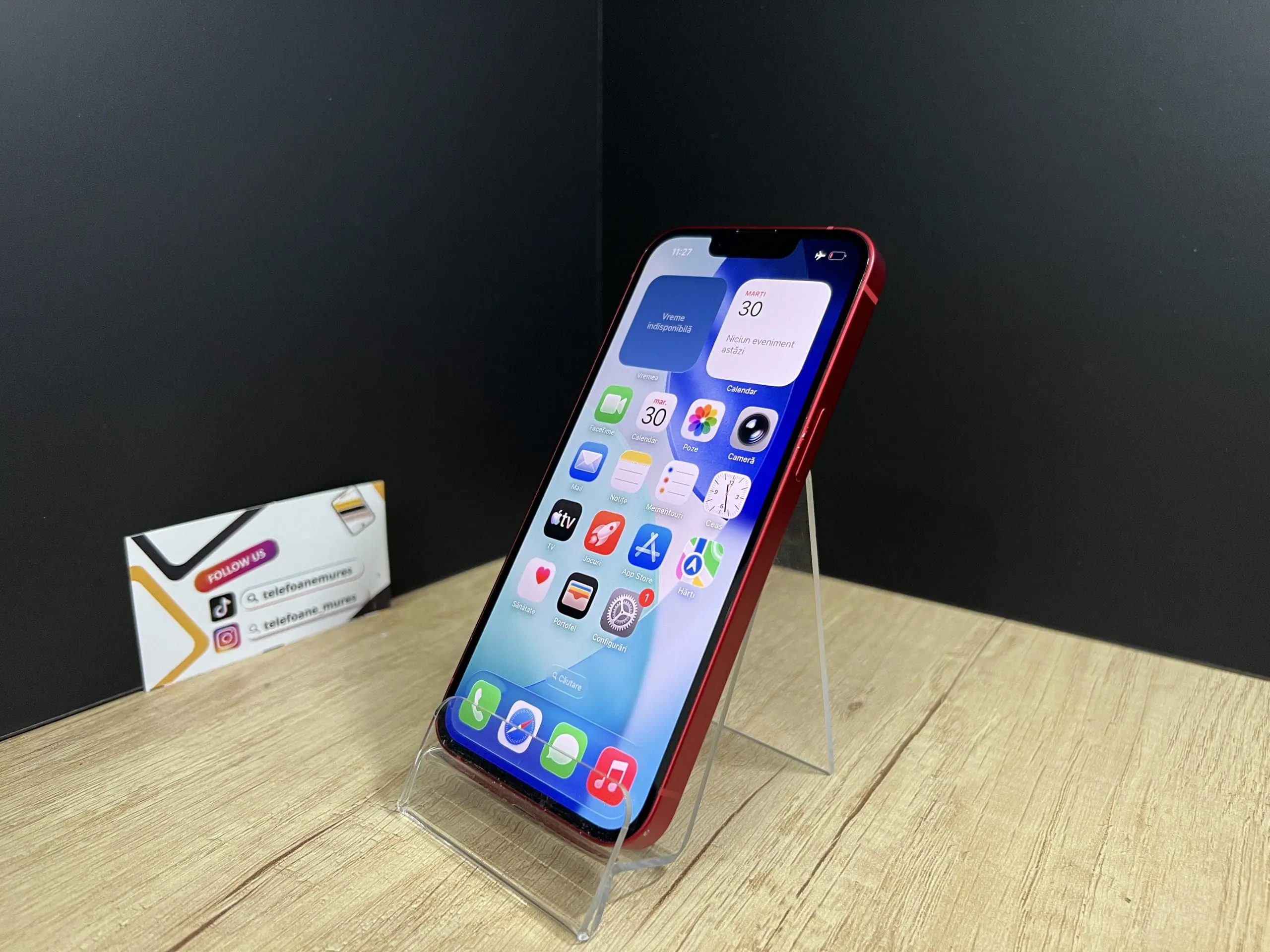 iPhone 13 128Gb PRODUCT(Red) Second-Hand Foarte Bun | Telefoane Mureș