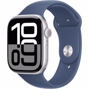 Apple Watch Seria 10 46mm Silver/Blue Second-Hand Bun
