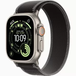 Apple Watch Ultra 3 Natural Titanium Black Trail Loop Second-Hand Ca nou