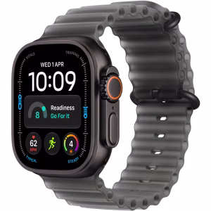 Apple Watch Ultra 4 49mm Black Titanium Translucent Black Ocean Band Nou-Sigilat